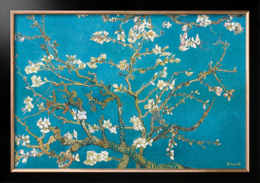 Almond Branches in Bloom, San Remy - Vincent Van Gogh Paintings